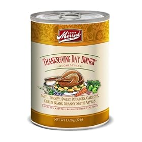 Merrick Thanksgiving Day Dinner Dog Food 13.2 oz (12 Count Case)