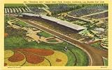 1940s Vintage Postcard Handicap Day at Santa Anita Park - Los Angeles Turf Club - Arcadia California