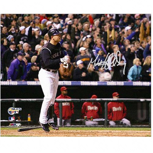 Buy Matt Holliday Colorado Rockies - NLCS HR - Autographed 16x20 Photograph by Mounted Memories