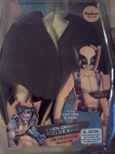  X-men Origin: Wolverine Full Costume and Mask