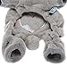 Pet Puppy Dog Love U Red Heart Bear Warm Fleece Hoodie Winter Clothes Jumpsuit Coat Clothes Hooded Coat,Asian size:XL/L/M/S/XS