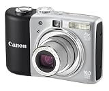 Canon PowerShot A1000 IS Digitalkamera (10 Megapixel, 4-fach opt. Zoom, 2,5" Display, Bildstabilisator) grau