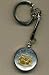 State Quarter Two Tone Coin Keychain