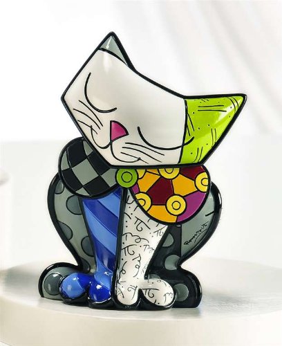 Limited Edition Romero Britto Cat Figurine 