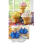Silicone Ice Cream Cone Cupcake Birthday Holiday Special Occasion Party Pans Makes 12