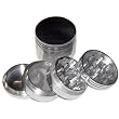Four Piece NEW STYLE 2 1/4" Herb, Spice or Tobacco Pollen Grinder