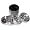 image Four Piece NEW STYLE 2 1/4" Herb, Spice or Tobacco Pollen Grinder