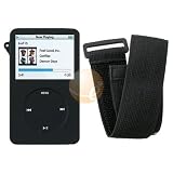 Black Silicone Case For iPod Video 30GB +ARMBAND +STRAP