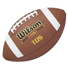 WILSON AMERICAN FOOTBALL NFL TDS COMP LEDER F1715B NEU