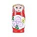 Hand Painted Nesting Doll Matryoshka 5 pcs Piece Set - Made in Russia