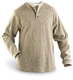 Haggar Drop Needle Henley
