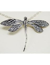 A Lucky Little Dragonfly in Sterling Silver Made in America