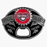 Washington Nationals Official Tailgater Belt Buckle Bottle Opener