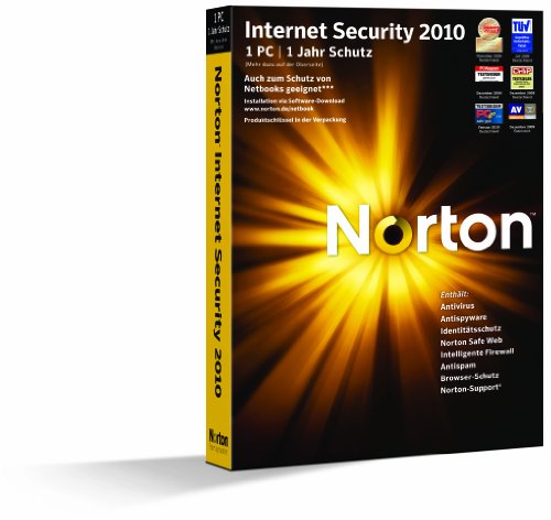 Norton Internet Security 2010 – 1 PC – deutsch