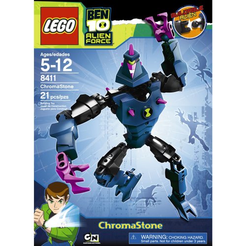 LEGO Ben 10 Alien Force Chromastone (8411) 51kXsvYRX8L LEGO Ben 10 Alien Force Chromastone (8411)