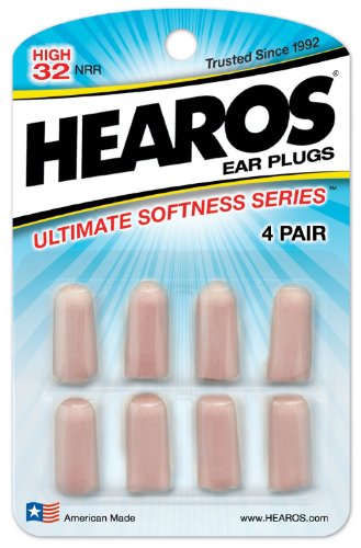 Hearos Ultimate Softness Series Ear Plugs, 4 pair (pack of 6 ) On Sale