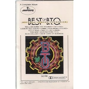Best of So Far by Bto (Audio Cassette - 1990)