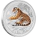 Coin Of The Week: 2010 Perth Mint 1/2 Oz Silver Tiger (Enameled) -- (Thru 9/8/2010)