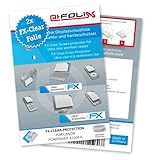 2 x atFoliX FX-Clear Invisible screen protector for Canon PowerShot A1000 IS / A1000IS A-1000IS A-1000-IS - Ultra clear screen protection! Highest Quality - Made in Germany!