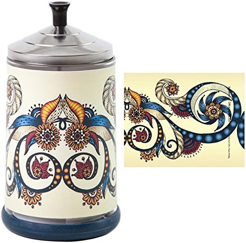 Salon Skins Decorative Barbicide Jar Wrap Tattoo Wrap