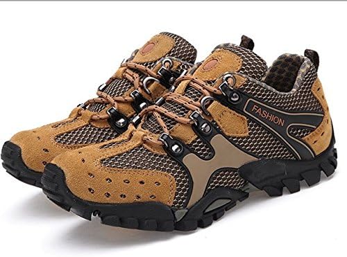 WinterPlum Outdoor Men's Fashion Hiking and Riding Climbing Camping Casual Comfortable Flat Sports Travel Shoes Olive green 10