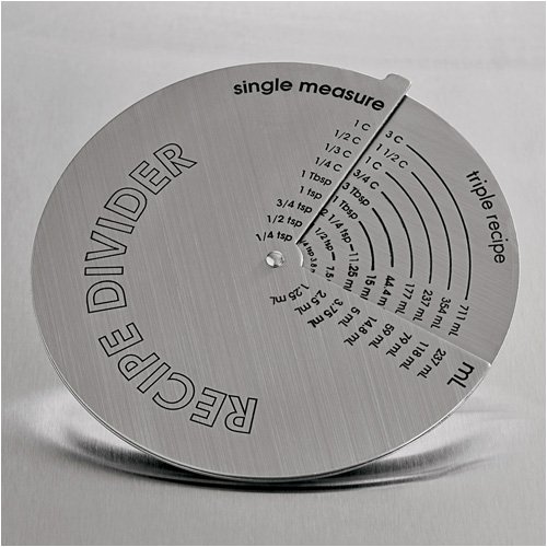 Recipe Divider and Measure Equivalent Magnets