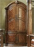 AICO 53080-24 Monte Carlo Armoire in Classic Pecan