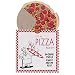 Pizza Party Jumbo Party Invitations, 8ct
