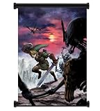 Legend of Zelda: Twilight Princess Game Fabric Wall Scroll Poster (16"x21") Inches