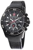 Swiss Military Hanowa Men's 06-4148-13-007 Marine Officer Chronograph Black Dial Watch