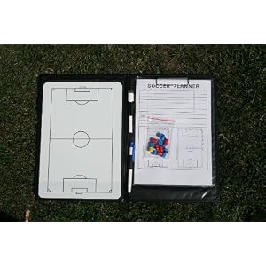Ace Kick Coach Master Soccer Planner with Magnetic Dry Erase Tactic Board