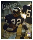 Paul Krause Minnesota Vikings Autographed 8x10 Photograph with Hall of Fame 1998 Inscription