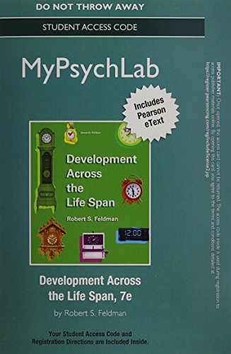 NEW MyPsychLab with eText -- Standalone Access Card -- for Development Across the Life Span (7th Edition)