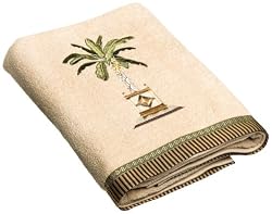 Avanti Banana Palm Bath Towel, Linen