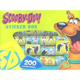 Scooby Doo Sticker rolls boxed