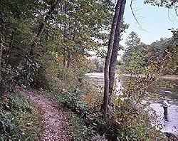 Fisherman, Housatonic River, Appalachian Trail Photograph - Beautiful 16x20-inch Photographic Print by Carol M. Highsmith
