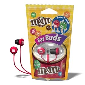 M&Ms ear phones ear buds headphones