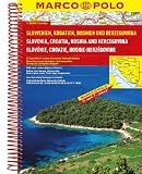 Marco Polo Reiseatlas Slowenien / Kroatien / Bosnien und Herzegowina 1 : 300 000