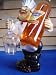 Fat French Italian Chef - Glass and Wine Bottle Holder
