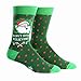 Sock It To Me Men's Santa Claus Don't Stop Believing Socks
