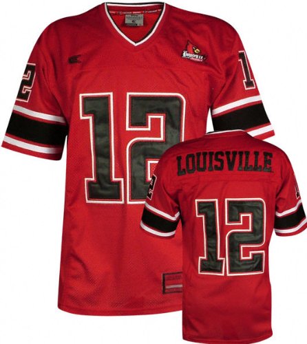 Buy Louisville Cardinals All Time Team Color Football Jersey