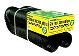 Flex-Drain 50310 Flexible/Expandable Landscaping Drain Pipe, Perforated, 4-Inch by 25-Foot