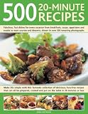 500 20-Minute Recipes: Fabulous, fast dishes for every occasion from breakfasts, soups, (500...)