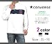 【大きいサイズ / 2L 3L 4L 5L】 メンズ スタンドカラー ライン切替 長袖 ラガーシャツ /CONVERSE(コンバース)