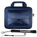HP TX2-1020US TouchSmart 12.1-Inch Laptop BLUE Kroo Carrying Case Cube Bag Pouch Sleeve with side Pocket for 11.1 to 12.4 inch Laptops and Netbooks