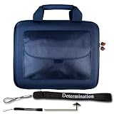 51kYLUnM7%2BL. SL160  ASUS U6V V2 Bamboo 12.1 Inch Laptop BLUE Kroo Carrying Case Cube Bag Pouch Sleeve with side Pocket for 11.1 to 12.4 inch Laptops and Netbooks + 4 Inch Determination Hand Strap