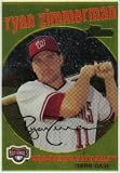 2008 Topps Heritage Chrome C23 Ryan Zimmerman Nationals ( Serial #D To 1959 Baseball Cards)