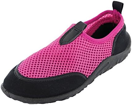 Beach Basics Kids Water Shoe - Aqua Sock (2 M US Little Kid, Pink)