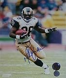Marshall Faulk St. Louis Rams Action 8x10 Autographed Photograph
