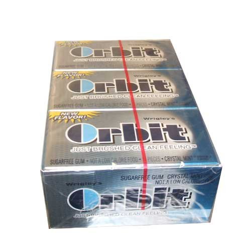 Orbit Crystal Mint Gum by Sugar-Free Candy